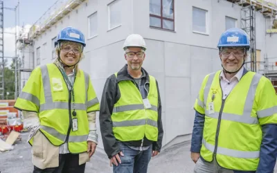 Huddinge Samhällsfastigheter tar kampen för olycksfri bygg- och fastighetsbransch