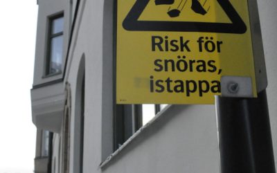 Arbetsmiljöverket: Snöskottning på tak