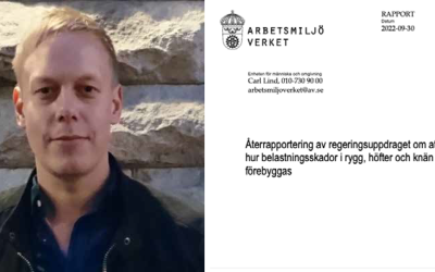 Utredning om skor som skyddar mot belastningsskador