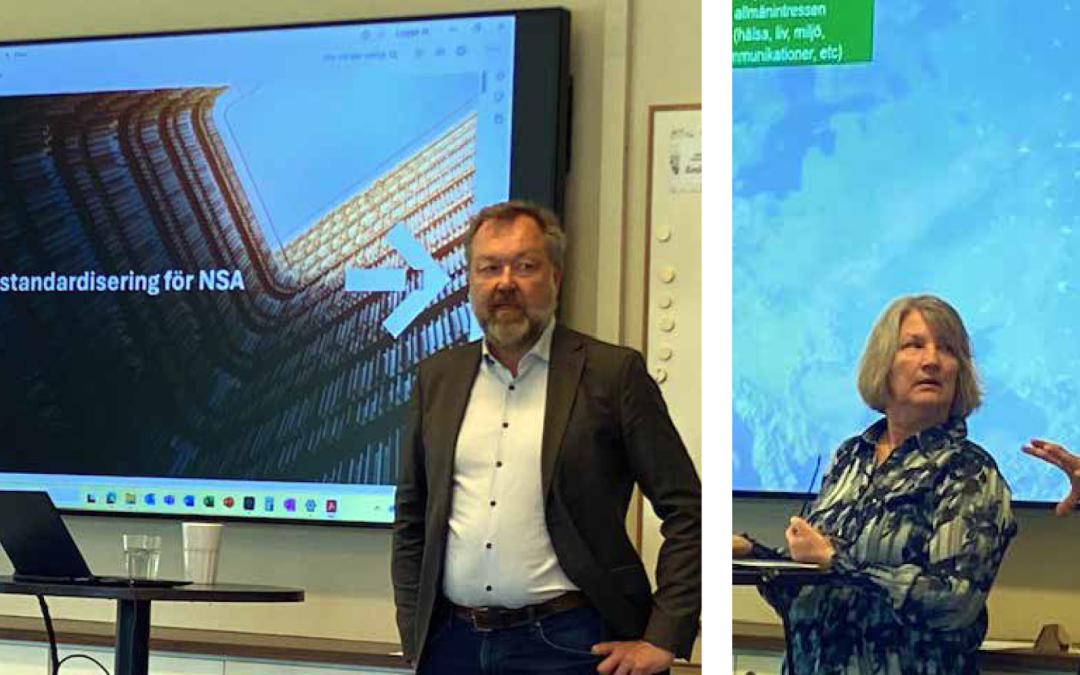 Standardiseringsarbete och marknadskontrollärenden