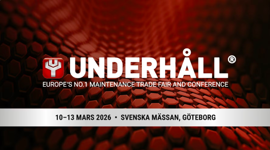 NSA samarbetspartner till Underhållsmässan i mars 2026