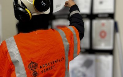 Brister upptäckta vid kontrollinsats på stålverksbygget i Boden