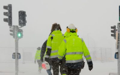Arbetsmiiljöverket: Högsäsong för halkolyckor
