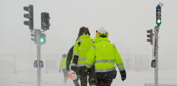 Arbetsmiiljöverket: Högsäsong för halkolyckor