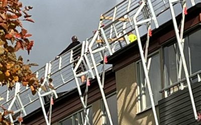 Tillfälligt monterade skyddsräcken kan innebära livsfara