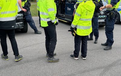 Myndighetsgemensam kontroll av arbetskraft på stort bygge